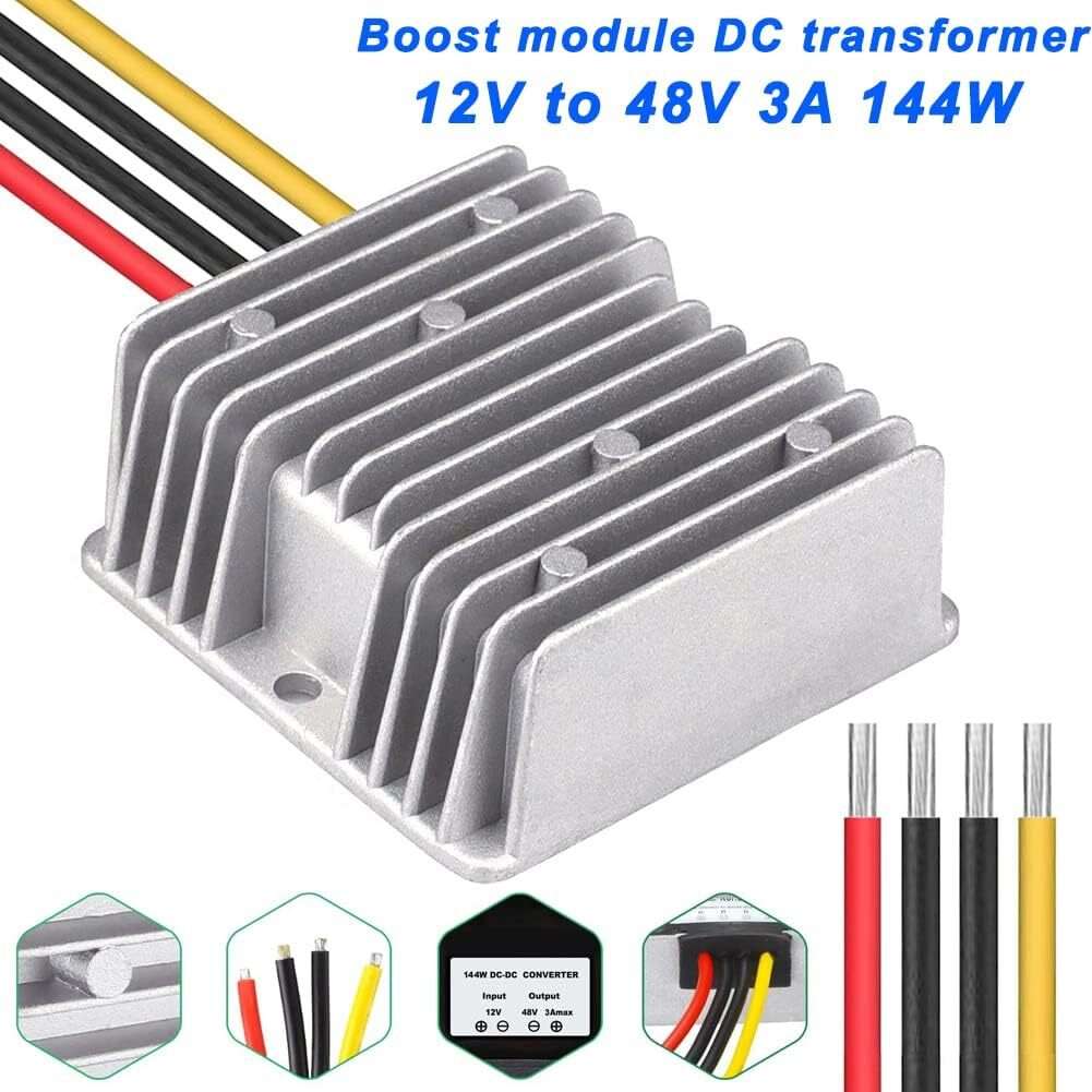 DC 12V to DC 48V 5A Voltage Regulator Power Converter Transformer