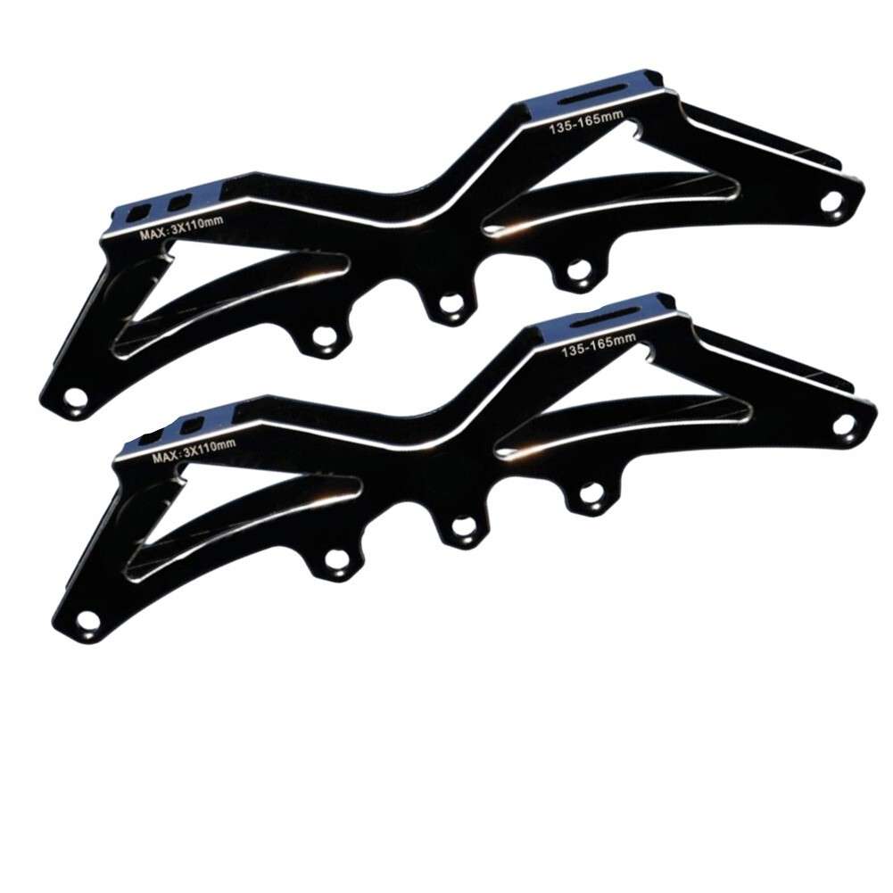 Anodized Inline Speed Skates Frame Base For Maximum Strength And Durability