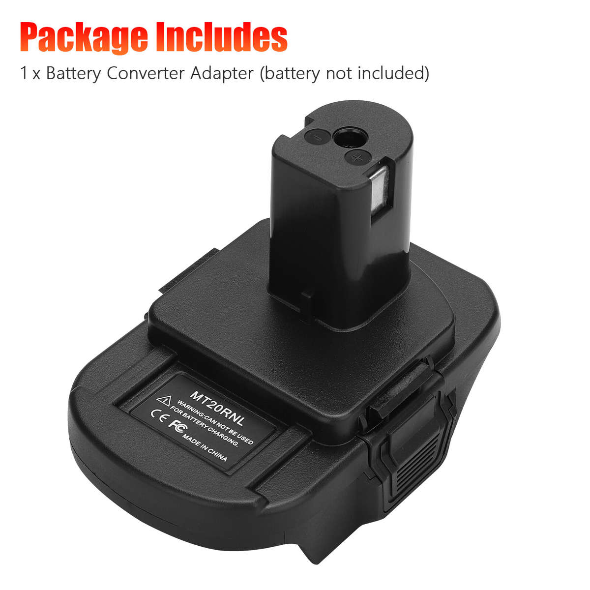 Battery Adapter MT20RNL for Makita Li-ion Batteries Convert for Ryobi 18V Tools
