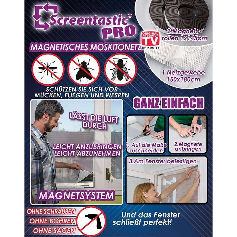 Pro Magnetic Mosquito Net for Window with Insect Protection Mosquito Net .