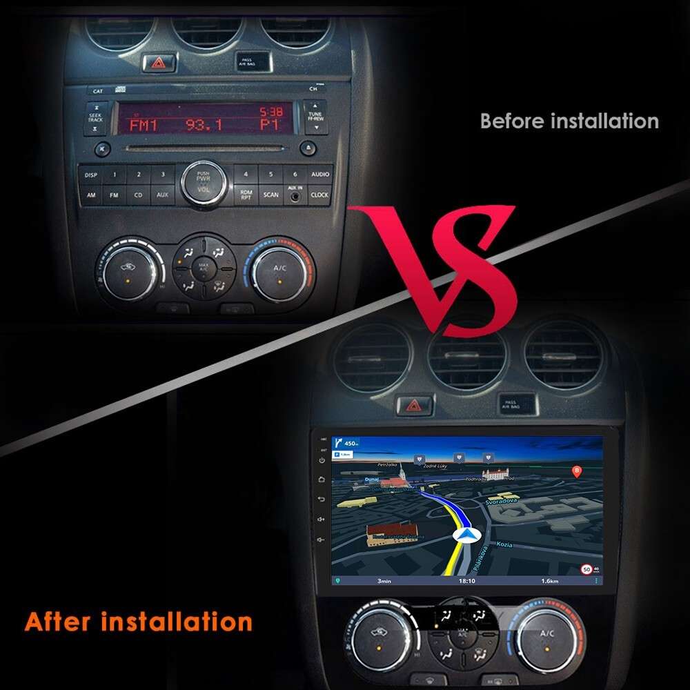 For 2008-2012 Nissan Altima Teana 9" Android 13 Carplay Radio Stereo GPS Player