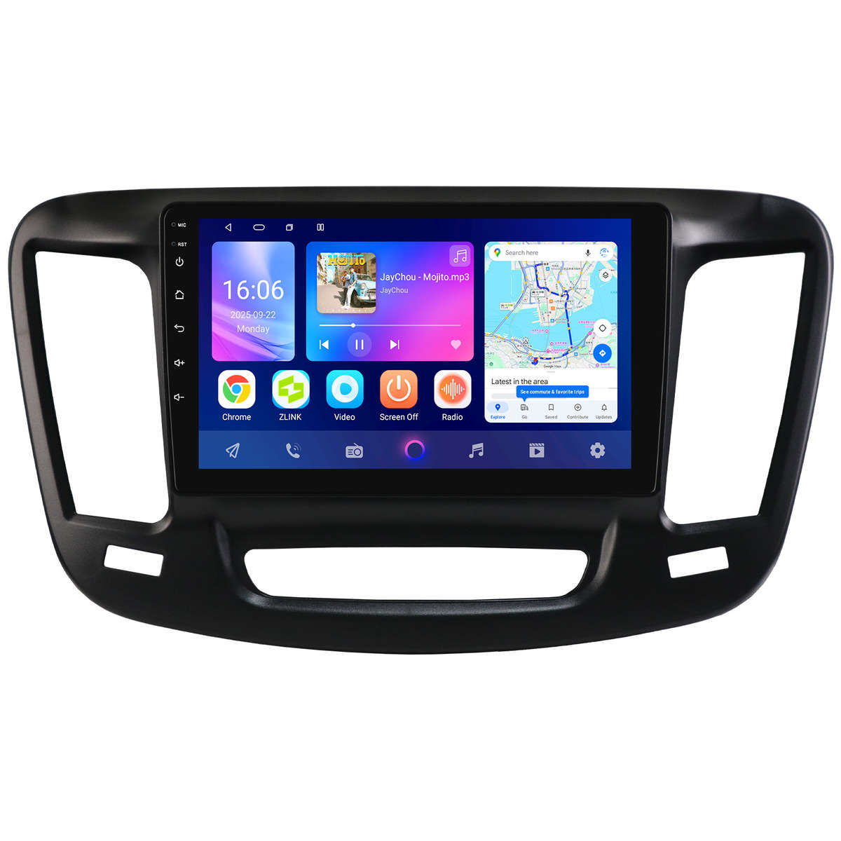 4+64GB Android 14 Carplay Stereo Radio GPS 8Core For 2015-2019 Chrysler 200 200C