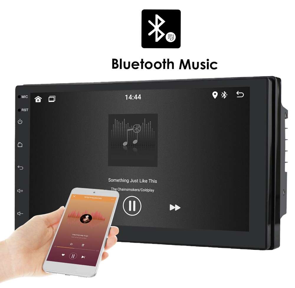 Double 2Din 7" Android 11 Car Stereo Apple CarPlay Radio GPS Navi WiFi FM Player