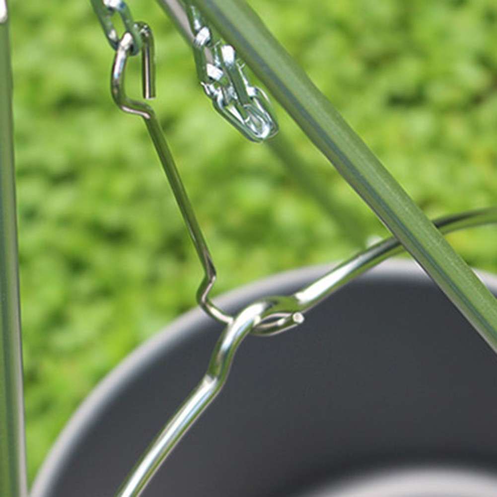 Camping Gear Essential Portable 3 Legged Aluminum Tripod Designed For Use