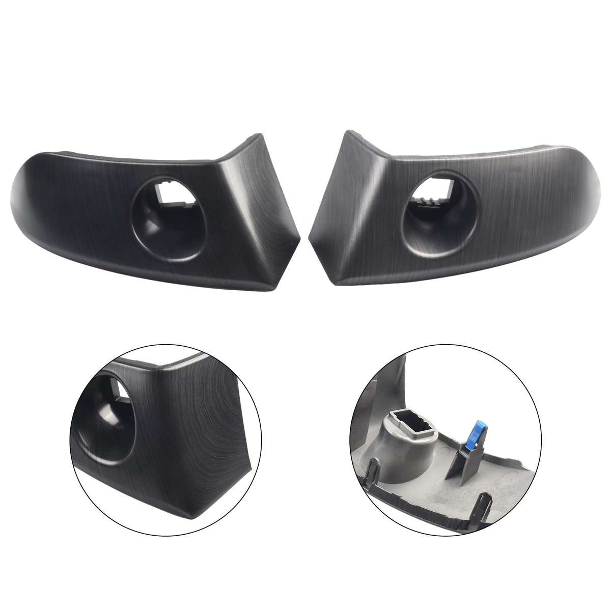 Pair Center Instrument Cluster Finish Panel Trim For Toyota For Rav4,2006-2012