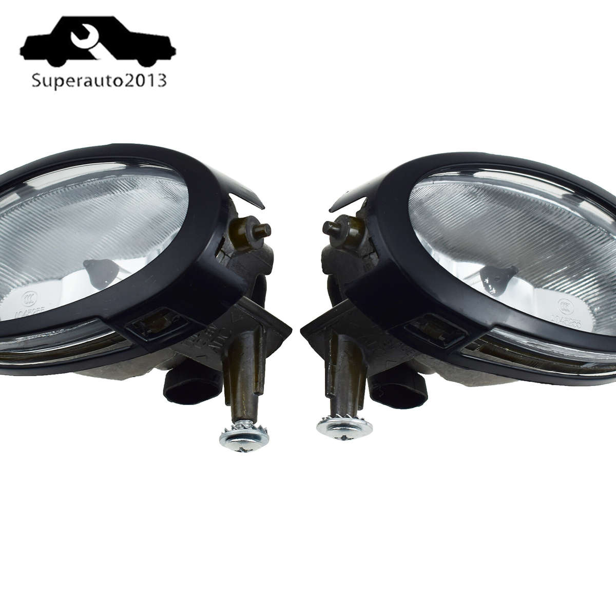 Pair Front Left & Right Bumper Fog Light Lamp For Mazda 3 M3 BK 1.6L 2003-10 New