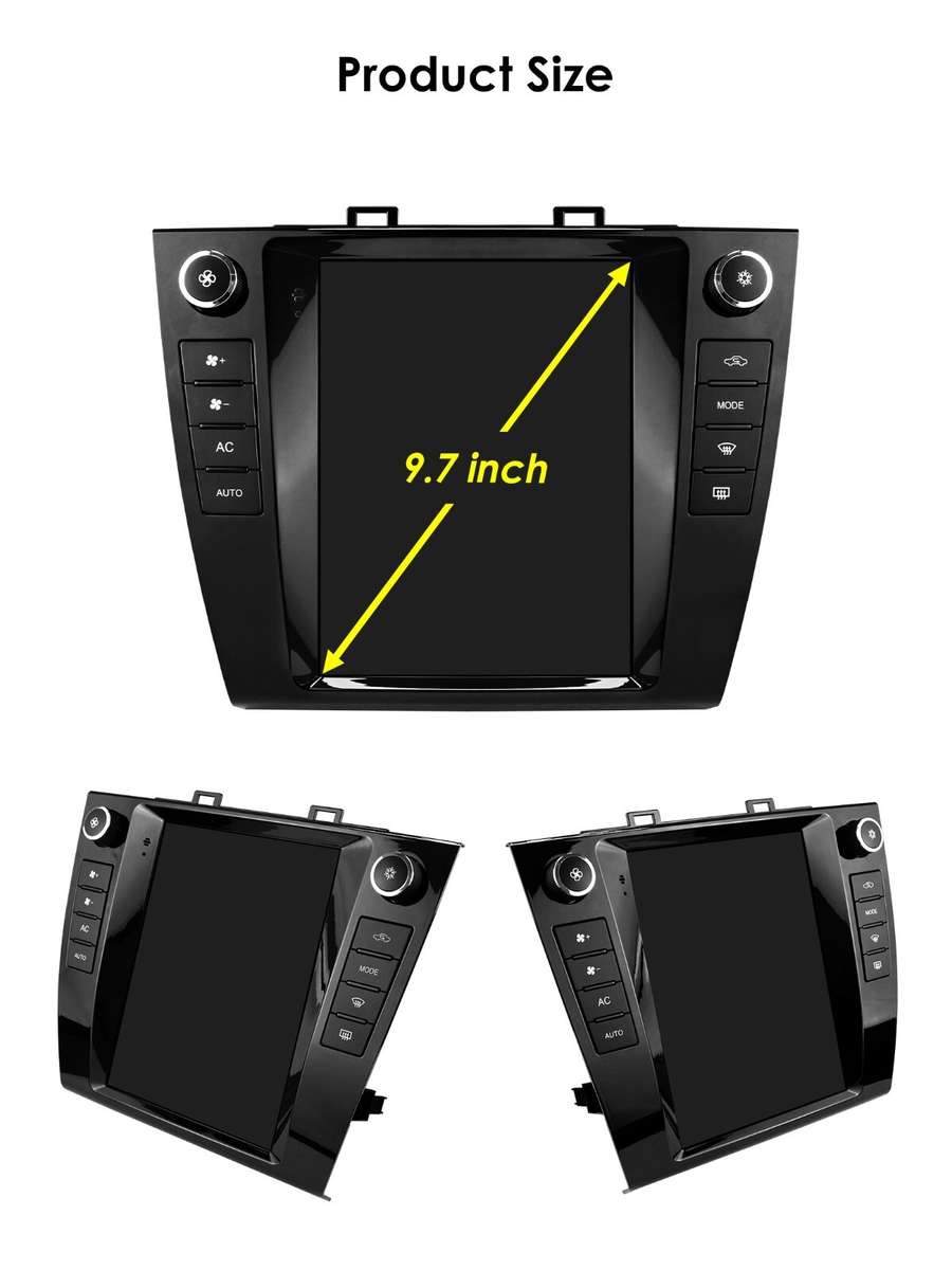 9.7" For Subaru Legacy Outback 2015-2018 Carplay Android Car Stereo SWC WIFI 32G