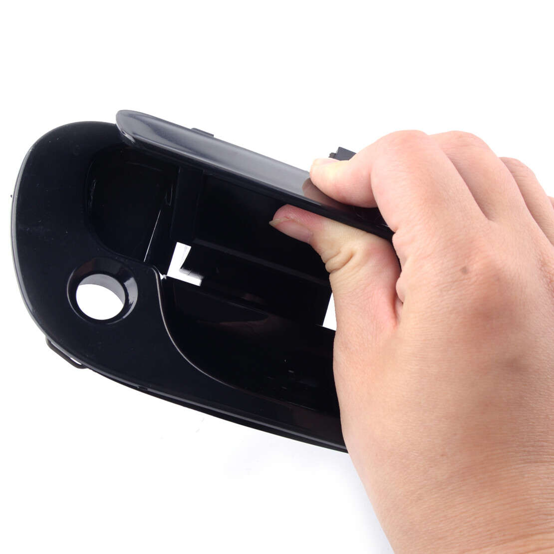 Exterior Outside Black Front Right Door Handle Fit For Honda Accord 1998-2002