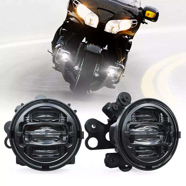 Motorcycle LED Driving Fog Light DOT Fog Lamp Assembly For Honda Goldwing GL1800