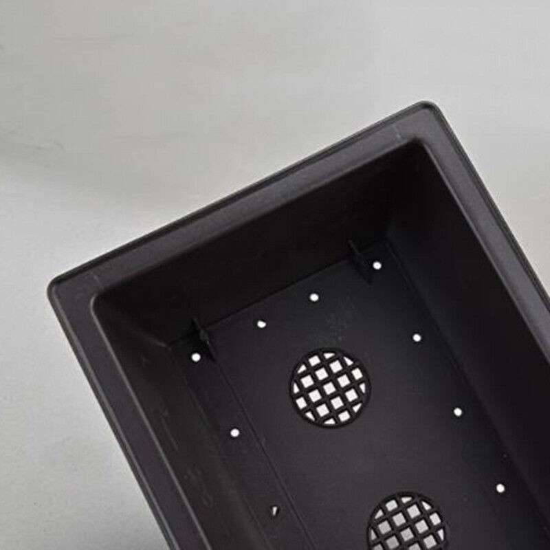 Large Size Flower Pot Rectangle Bonsai Nursery Balcony Garden Container