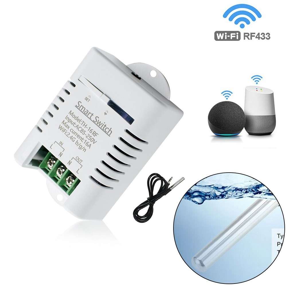 WiFi Wireless Temperature Switch Module Sensor APP DIY Timing Control Waterproof