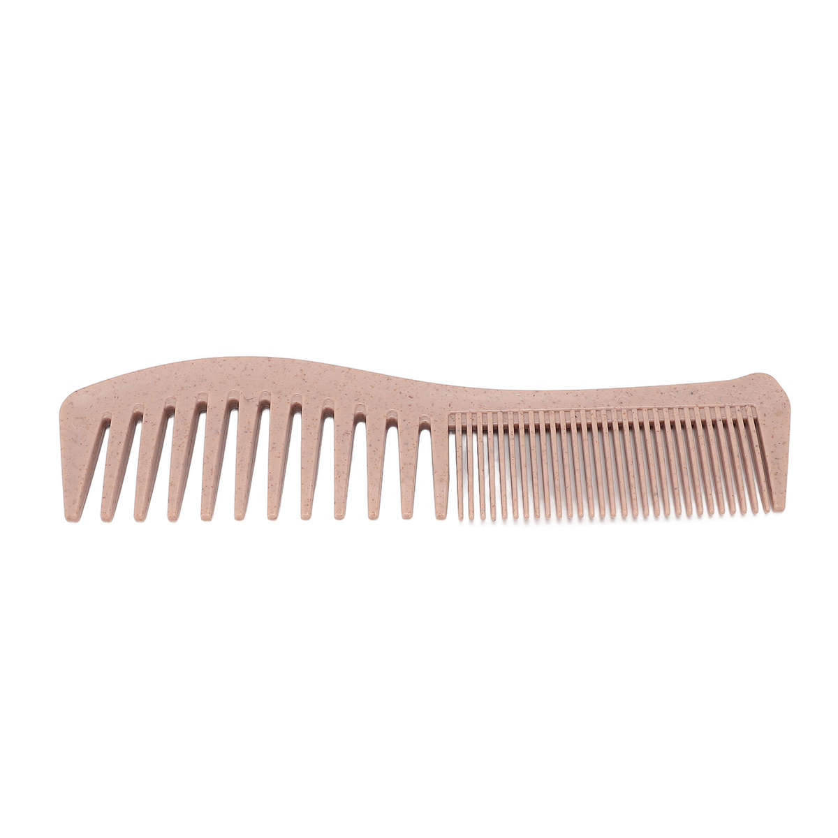 10pcs Wide Tooth Detangling Comb Ergonomic Portable Wheat Straw Small Hair D CHW