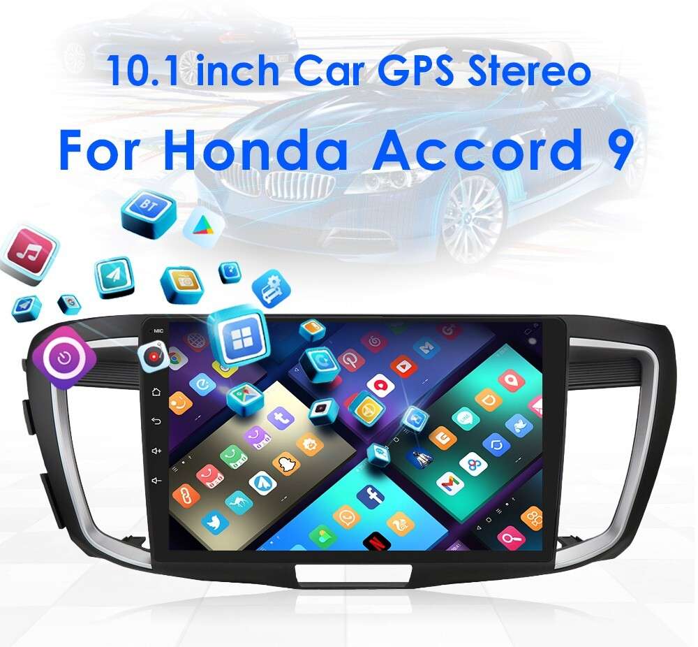 8Core Android 13 Car GPS Stereo For Honda Accord 9 2013-2017 CarPlay SWC 6+128GB