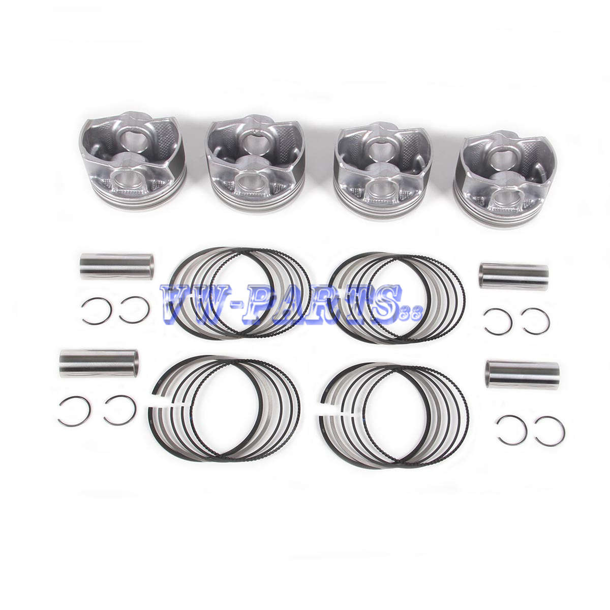 2.0T Piston Ring Assembly +0.5mm Set Fit For BMW 125i 330iX 520i X3 B46 B48