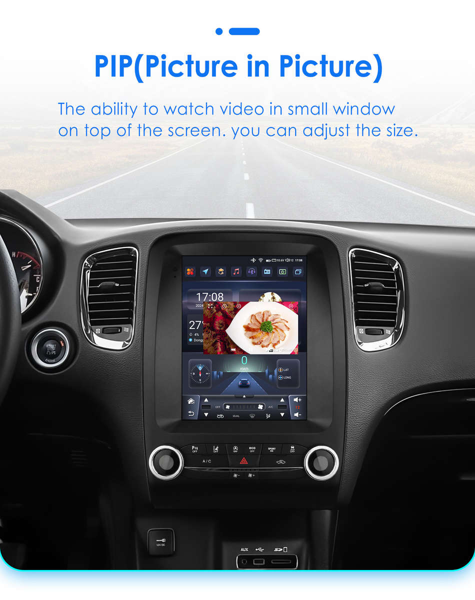 9.7"Android 13 Carplay Car Stereo Radio For Dodge Durango 2014-2020 GPS WIFI SWC