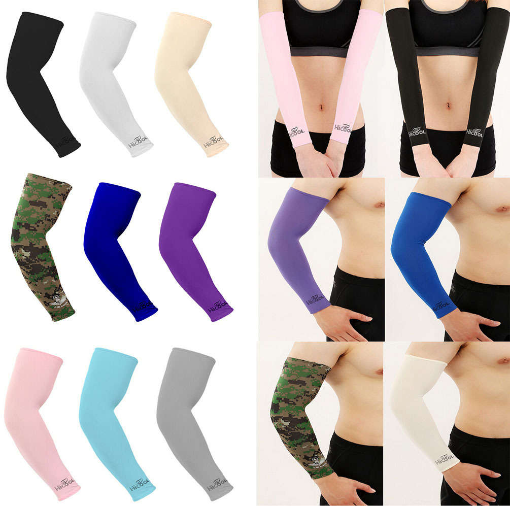 Cooling Sun Protection Arm Sleeves Cover Sport UV