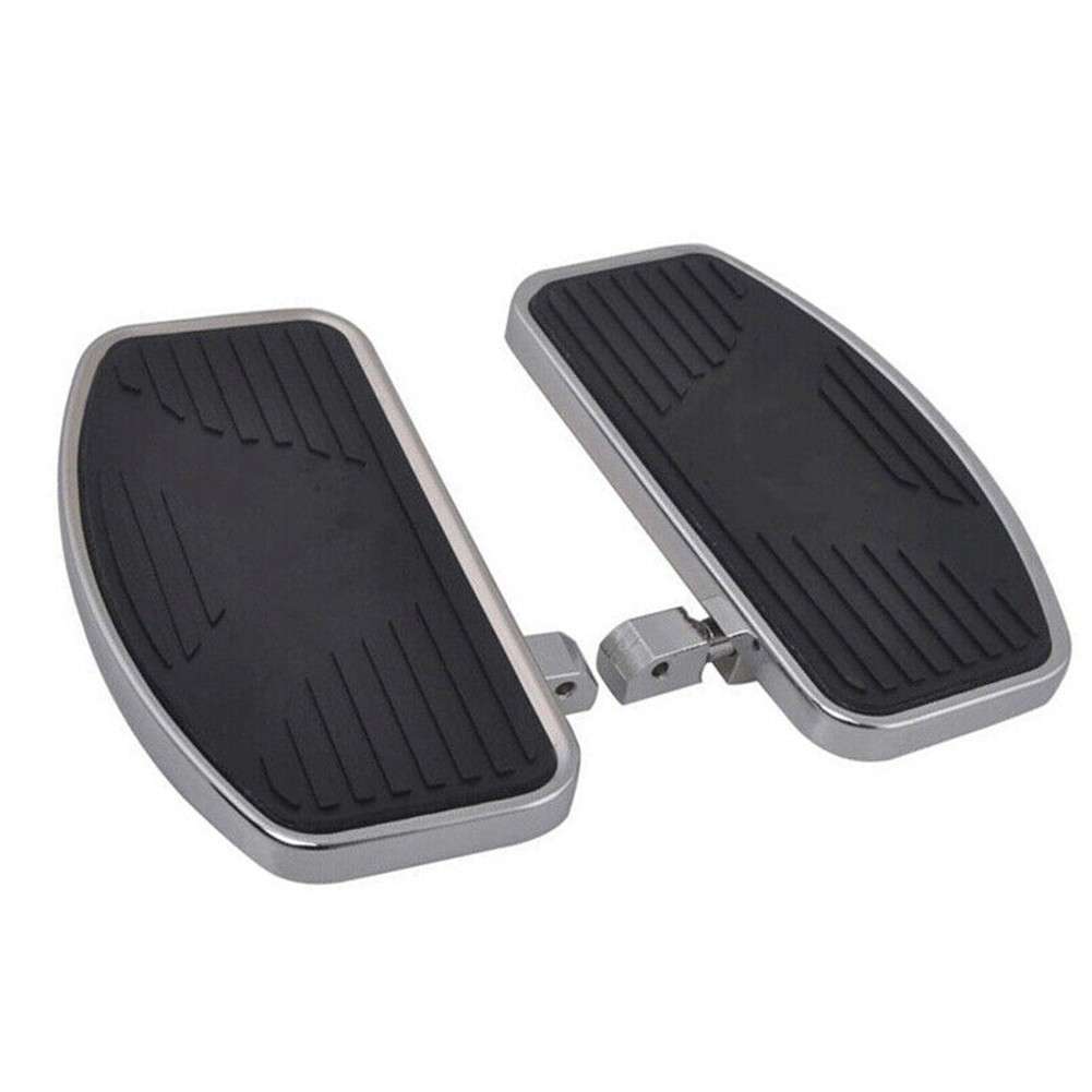 Motorcycle Rider Floorboards Pedal 2 Easy Installed Foot Boards 1 Pair