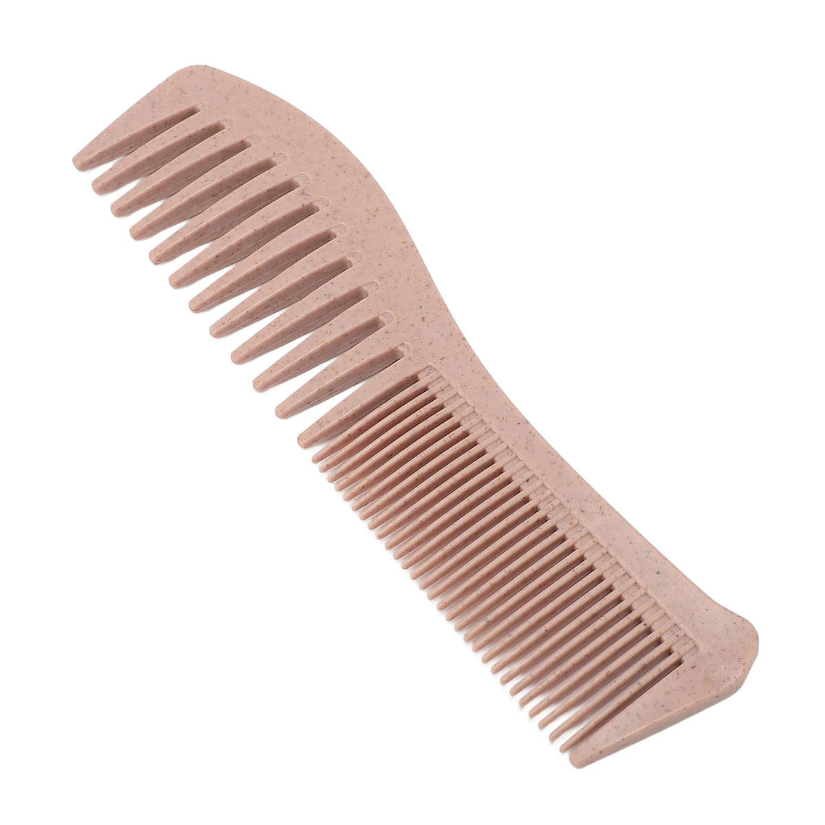 10pcs Wide Tooth Detangling Comb Ergonomic Portable Wheat Straw Small Hair D CHW