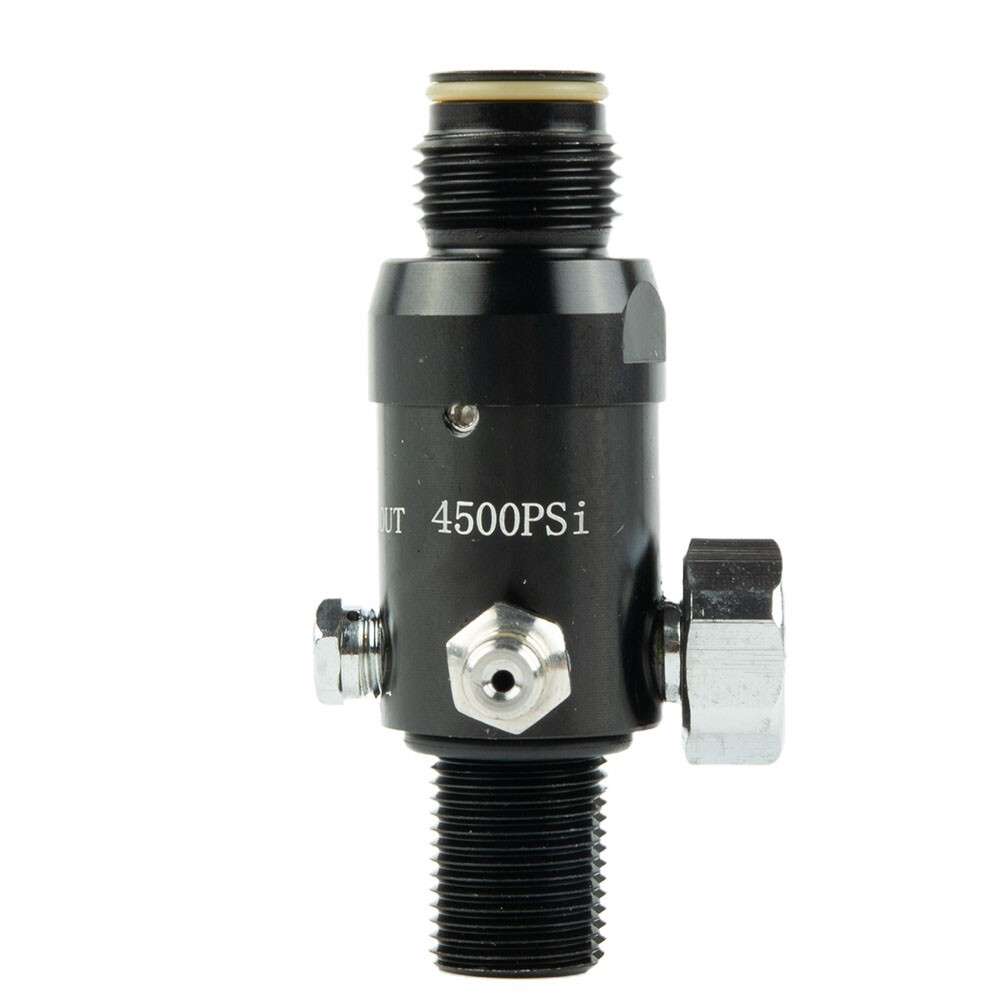 M18x1.5 PCP Paintball Air Tank Valve Regulator 4500Psi HPA-Output 3000Psi-Thread