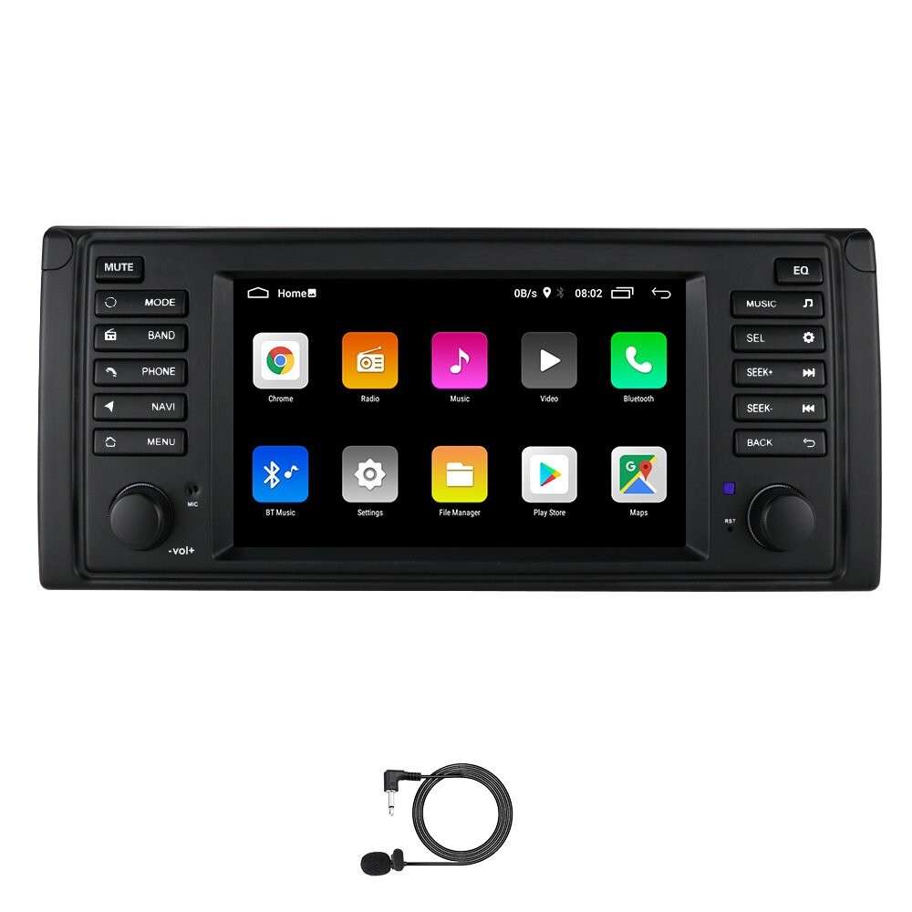 7" For BMW E39 E53 X5 GPS Navi Android 12 Car Stereo Radio Head Unit CarPlay BT