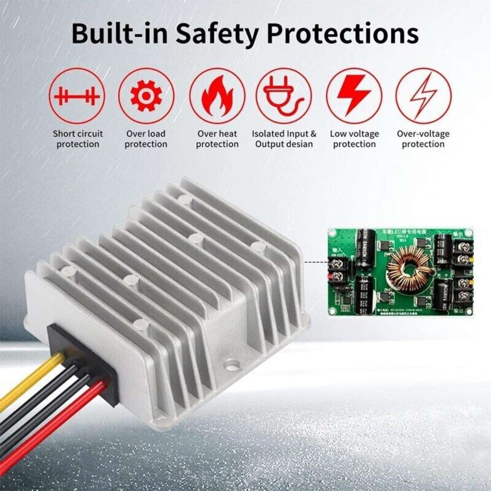 Converter DIY Step Down DC Voltage For Makita DC 40V To 12V Battery Adapter Dock