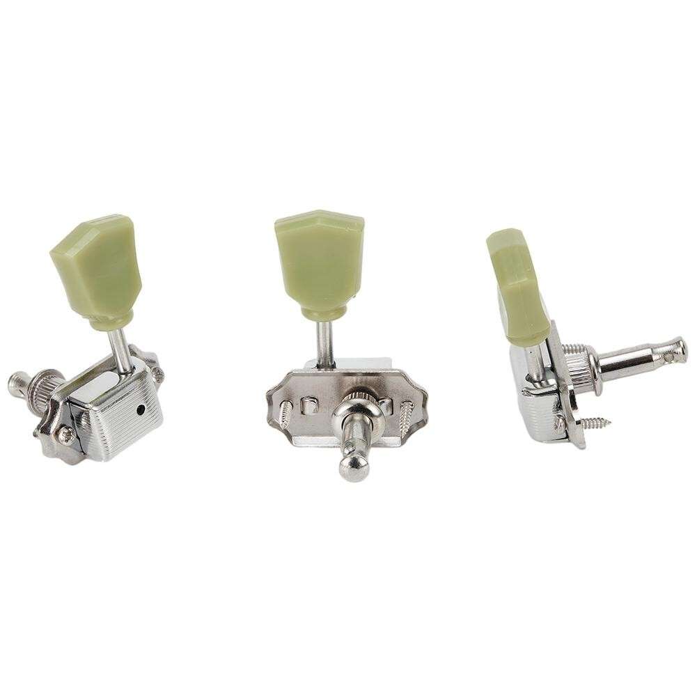 3R+3L Deluxe Guitar Tuning Pegs Keys Machine Heads Tuners For Gibson Style Kit