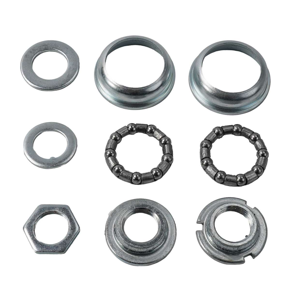 Bike Bicycle Bottom Bracket BB Cup Bearing Set For Large Shell 1 Piece Crank
