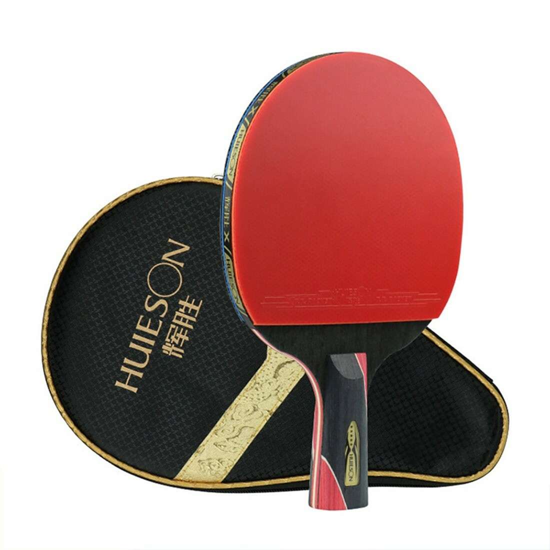 Single Professional Training Carbon Table Tennis Bat Racket Ping-Pong Paddle