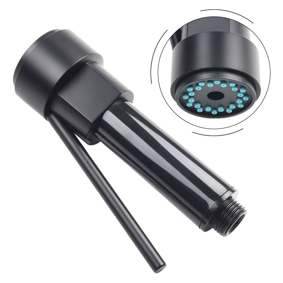 Pull Out Spray Head Replacement Kitchen Mixer Tap Water Faucet Shower Setting