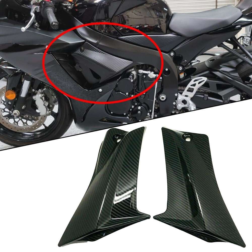 SIDE FAIRING TRIM FRAME COVER CARBON FIBRE FOR SUZUKI GSX-R 600 2011-2020
