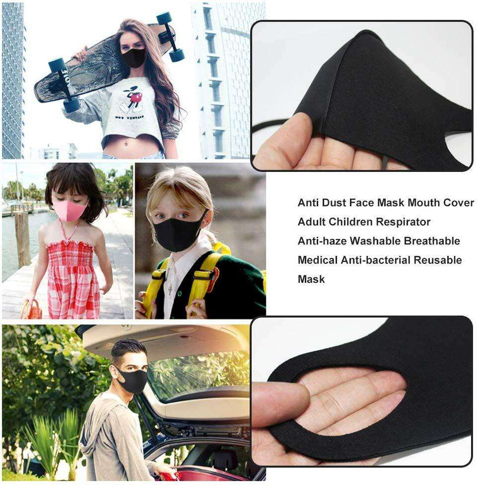 Adult Reusable anti dust and flu mask x 1