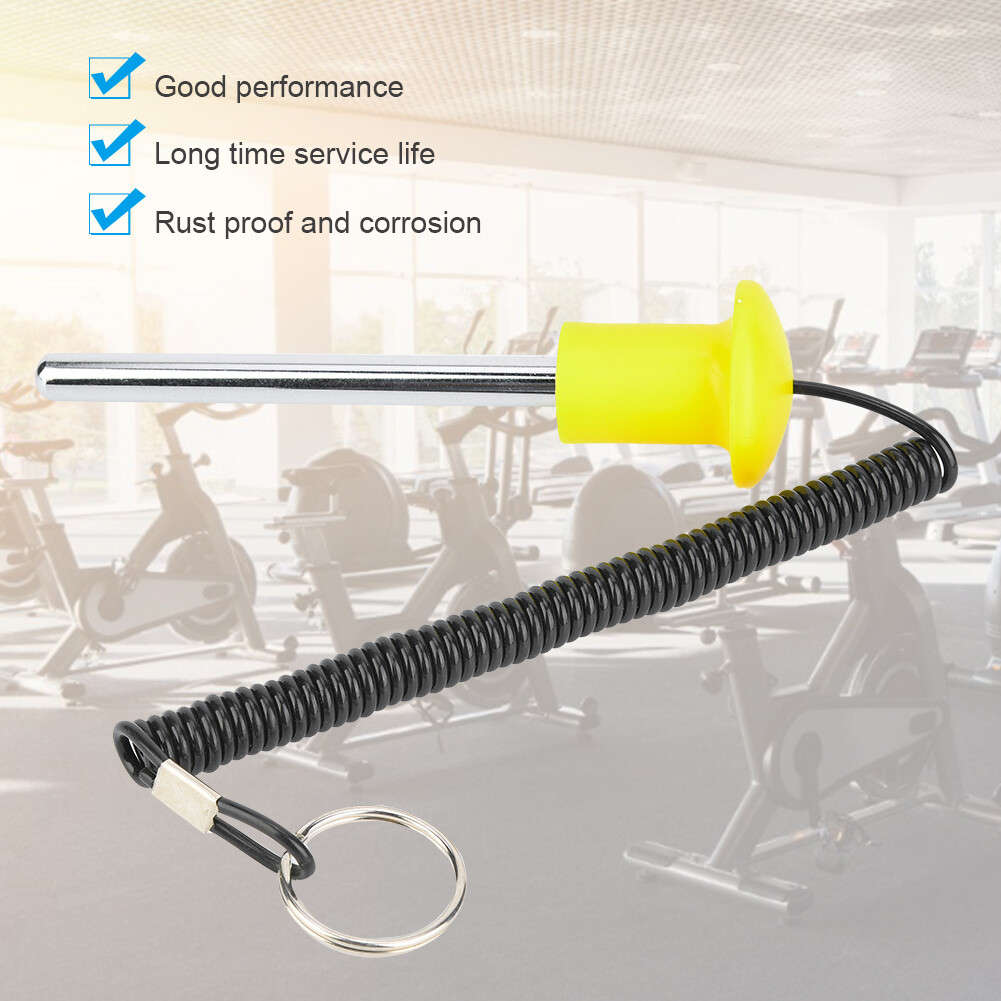 (Yellow 10 * 105)Fitness Accessories Belt Magnetic Weight Stack Pin Stack CH