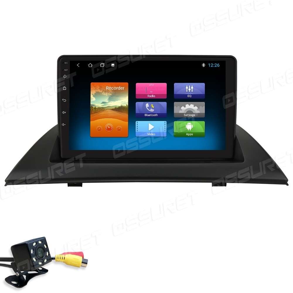 9" Fit BMW X3 E83 2004-2012 Navi Car Radio Android10 GPS Stereo W/ Canbus Camera