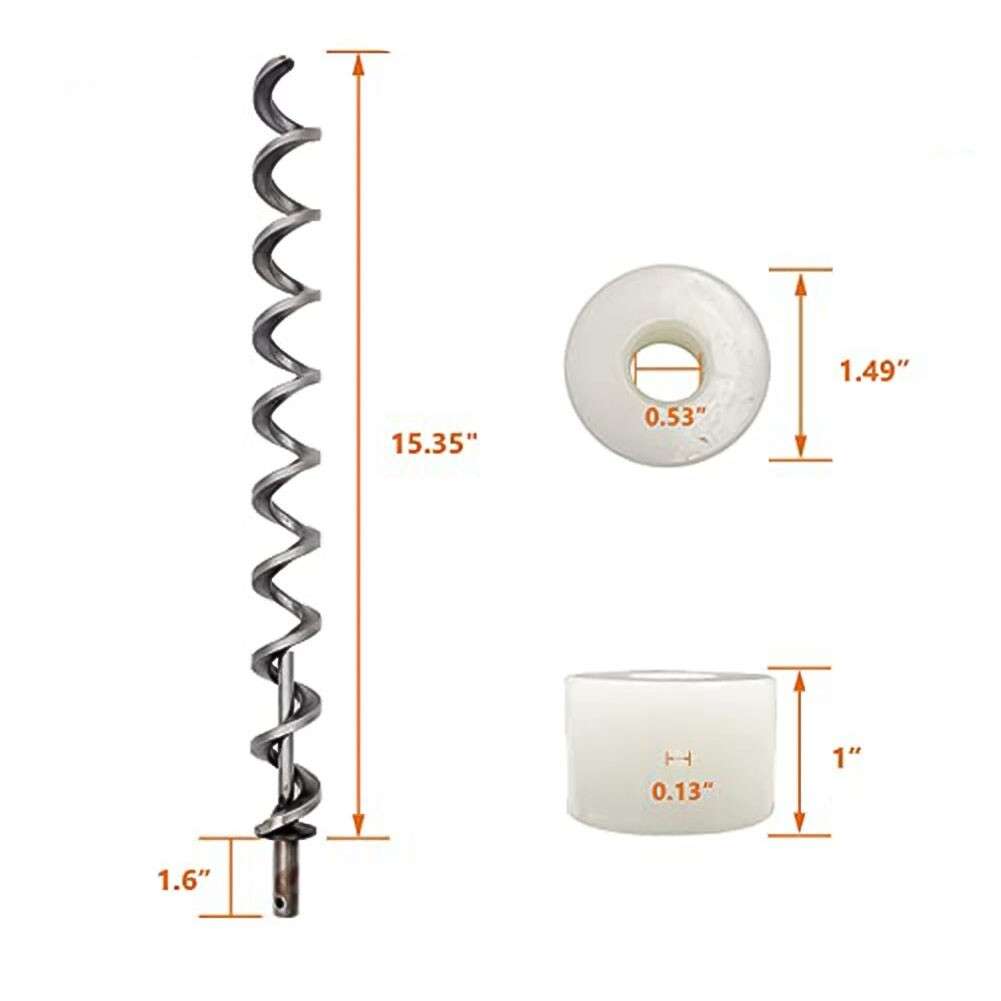 Premium Auger Brushing Kit For Traeger Pellet Grills Enhance Feeding Precision