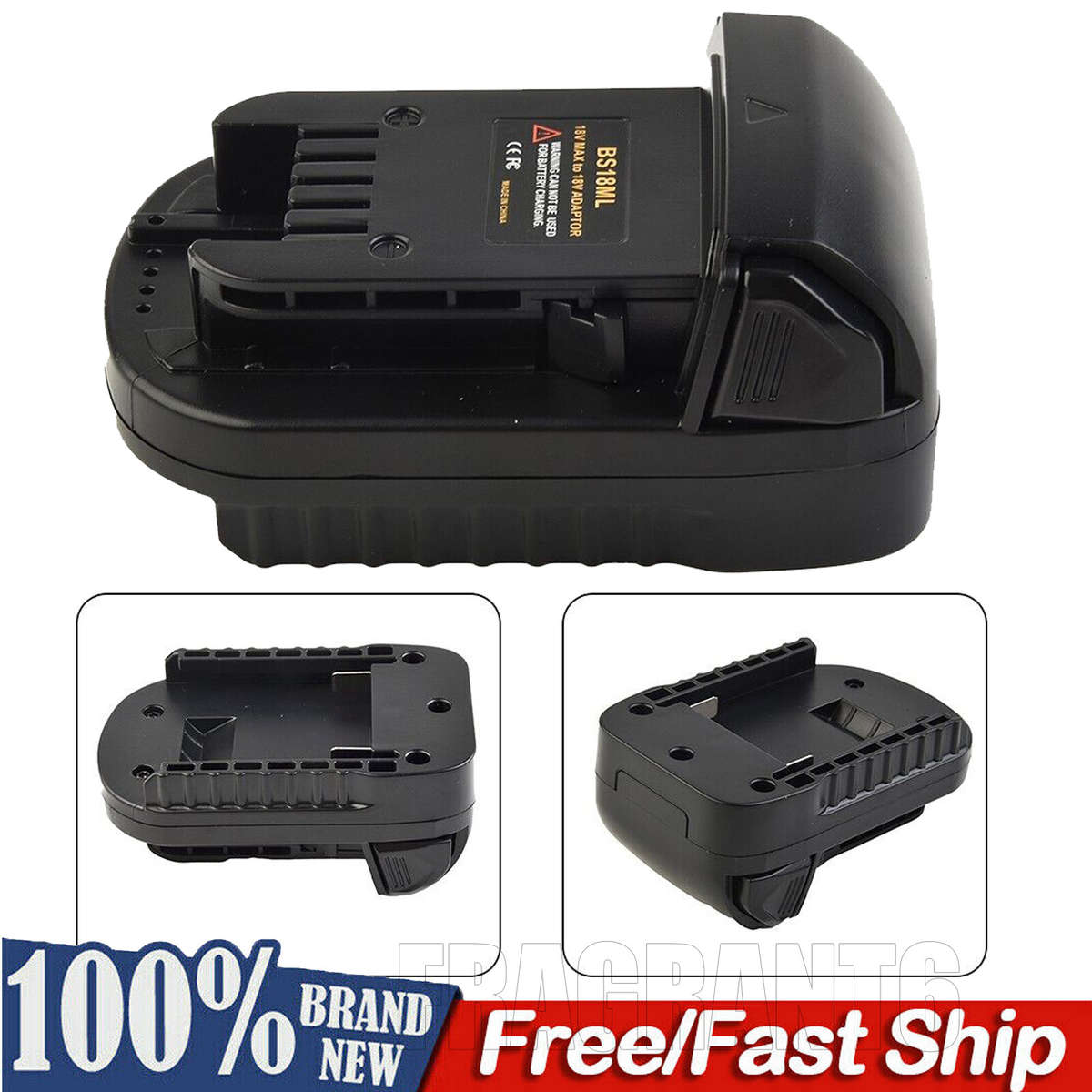 Converter Adapter For Bosch 18V Li-ion Battery Convert For Milwaukee 18V Tools