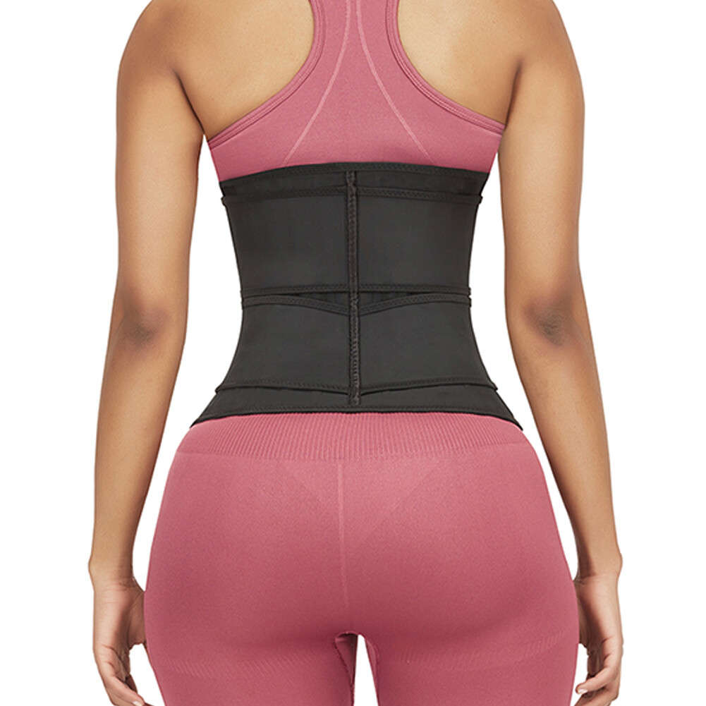 Waist Training Corset with Sauna Effect-Black