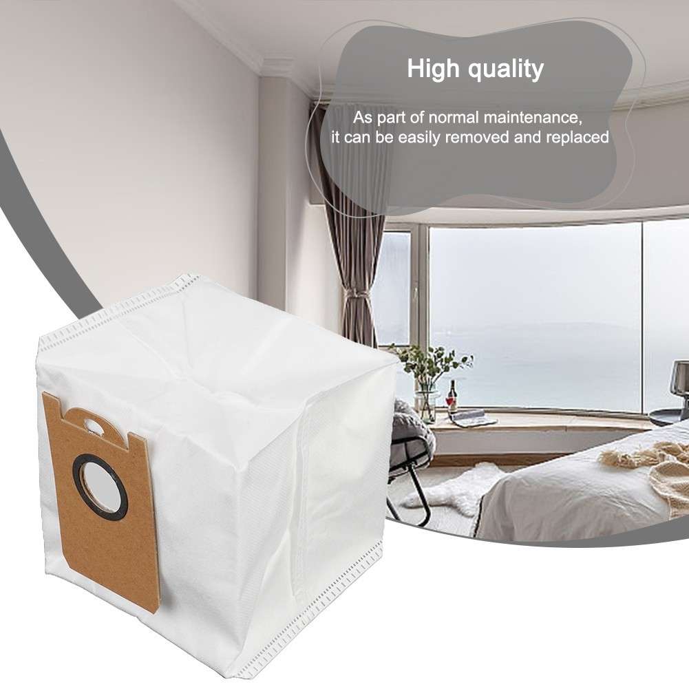 6 Pcs Reusable Dust Bag For Laresar Pro Robot Vacuum Cleaner For