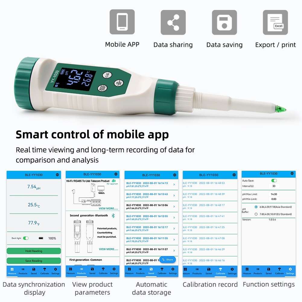 230*42*42mm 1pcs Food Acidity Meter PH Tester Temperature Tester,Waterpr