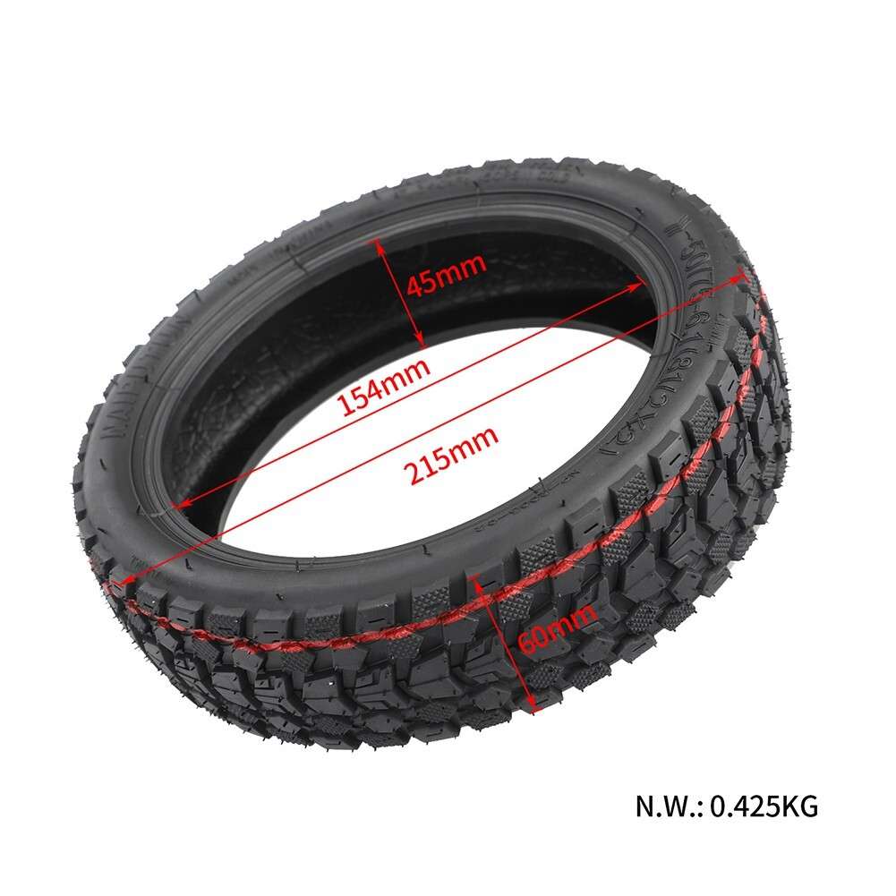 Tubeless Tire 50/75-6.1 Black Electric Scooter Tire Excellent Replacement