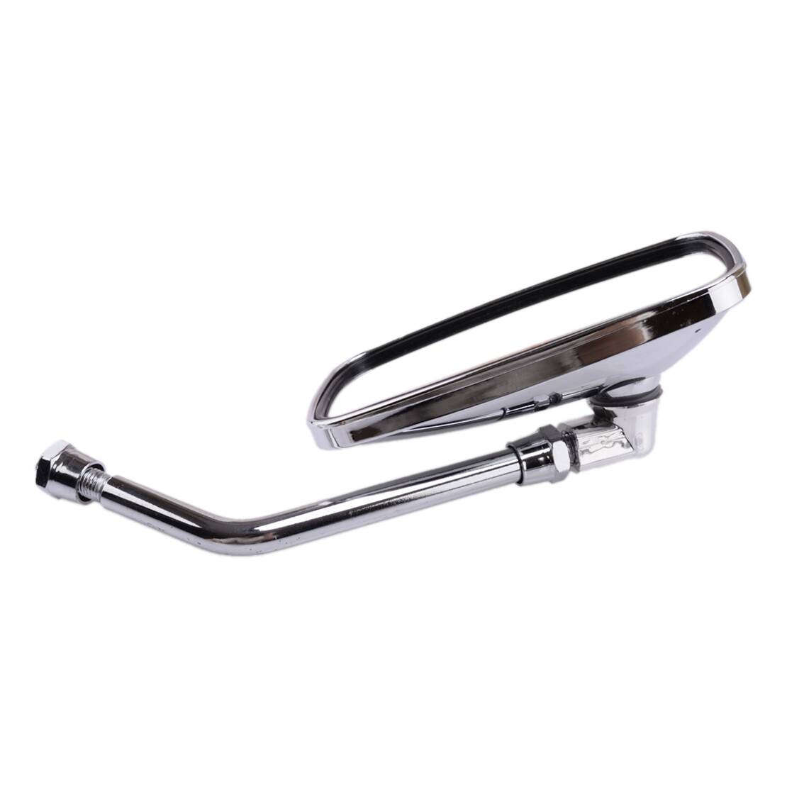 Pair 10mm Motorcycle Rear View Mirror Fit For Honda Suzuki Kawasaki