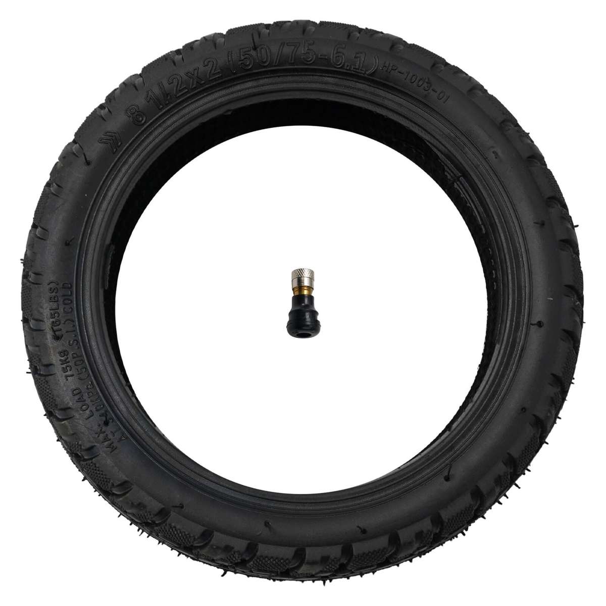 8 1/2*2 Electric Scooter Tire 50/75-6.1 Off-road Tubeless Tyre For