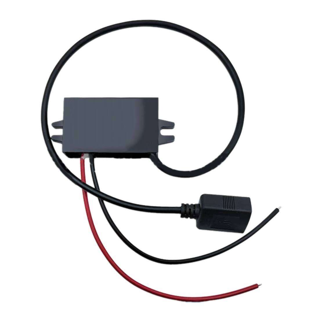 DC 12V to 5V 3A 15W Step Down USB Converter Regulator Adapter For Car Charger B5