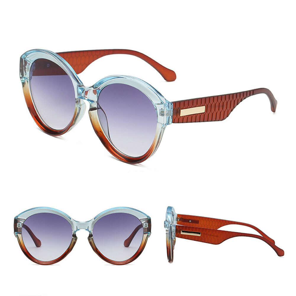 2020 Fashion Oversize Round Sunglasses XXL Women BIG Frame Outdoor Shade Glasses