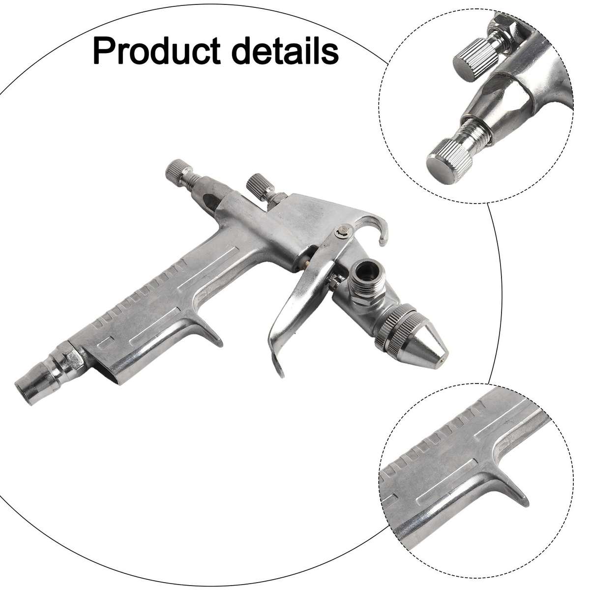 K-3 Mini Pneumatic Spray Machine Wood Wall Painter 10Bar 35L/min Aluminum
