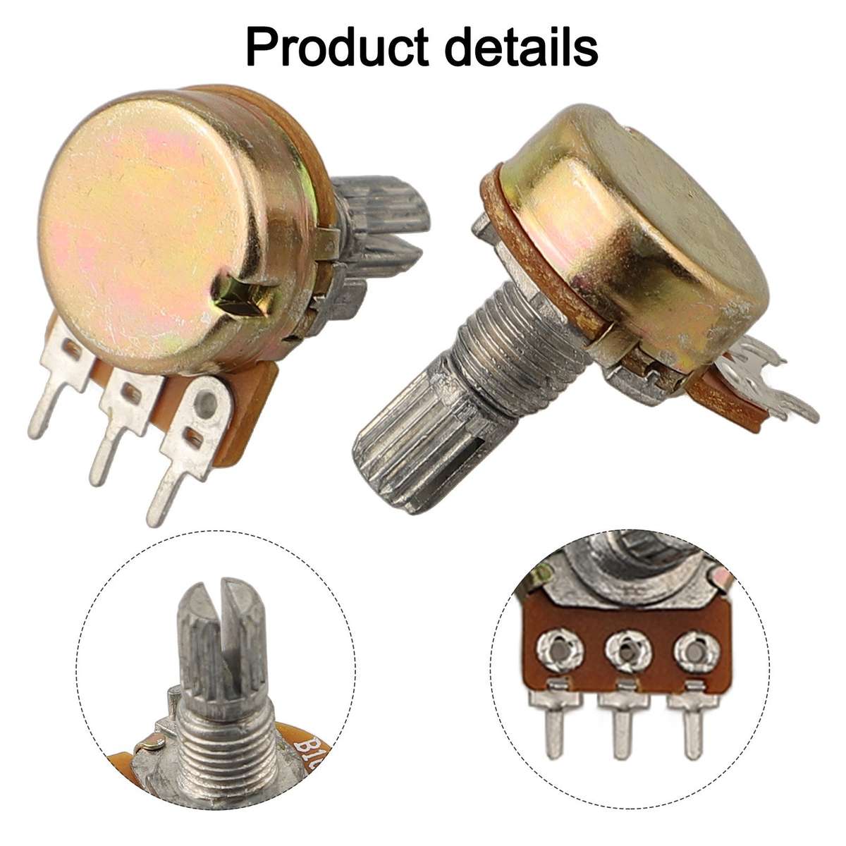 Complete 100PCS Potentiometer Kit For Volume Control In For Audio Devices