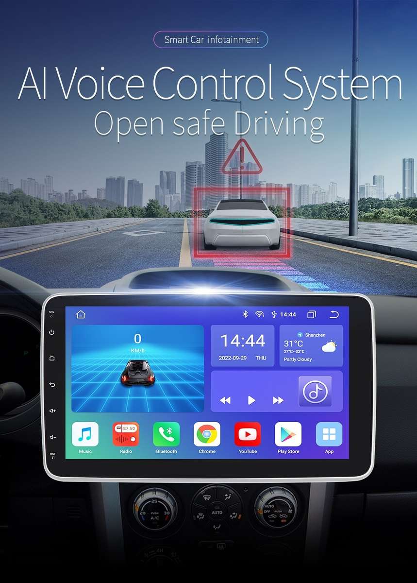 8+128G 2DIN Rotatable 10.1'' Android 12 IPS Car Stereo Radio Carplay Navi GPS BT