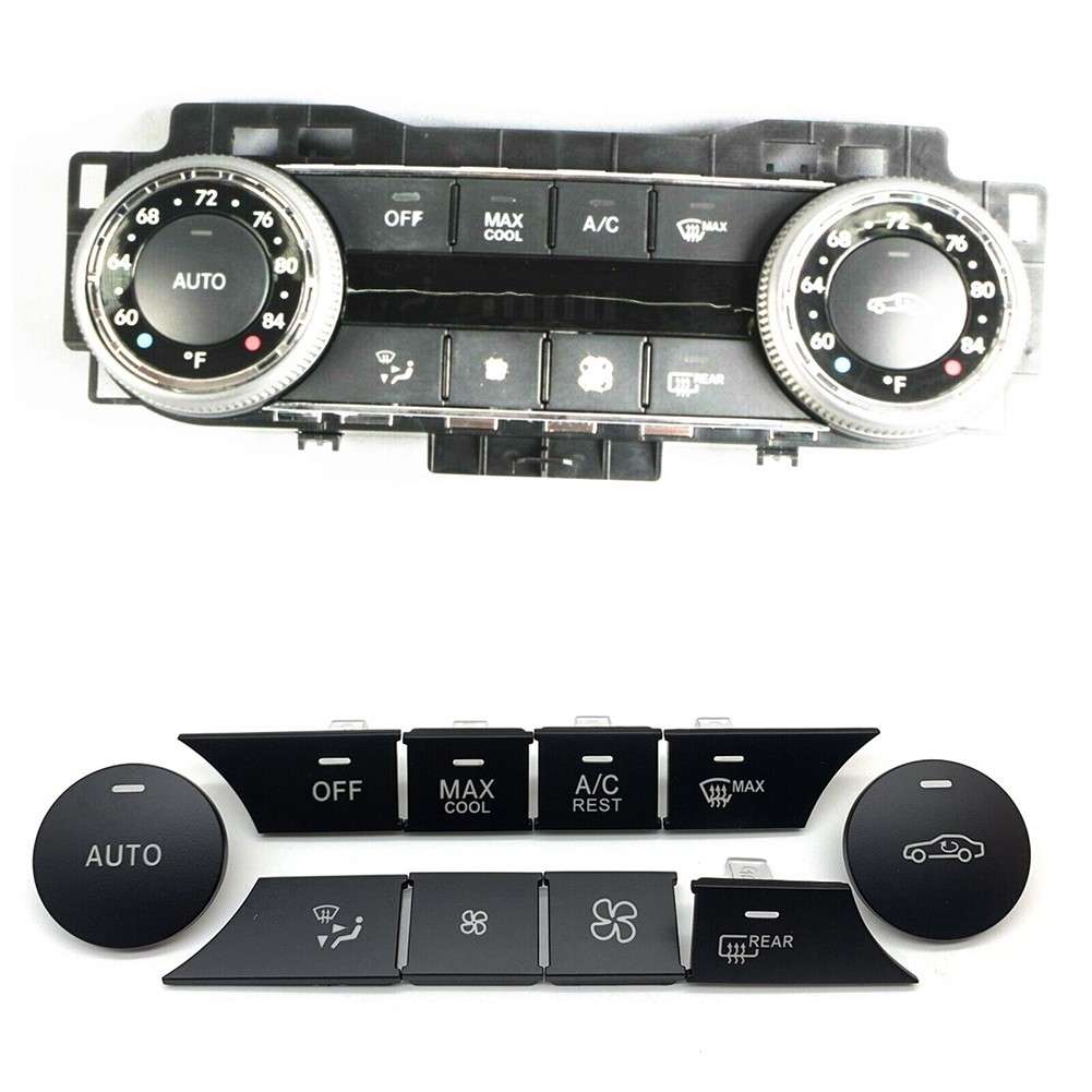 LHD A/C Climate Control Switch Button For Mercedes C GLK C204 W204 D Type