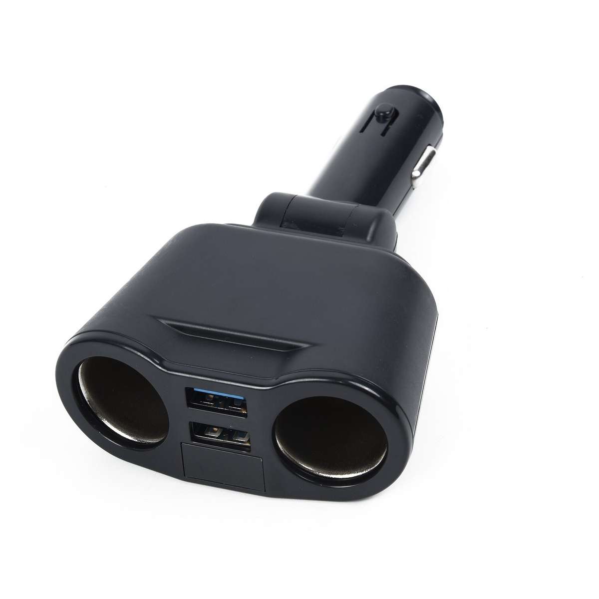 Car Charger,USB Car Charger Digital Voltmeter Cigarette Lighter Socket Splitter