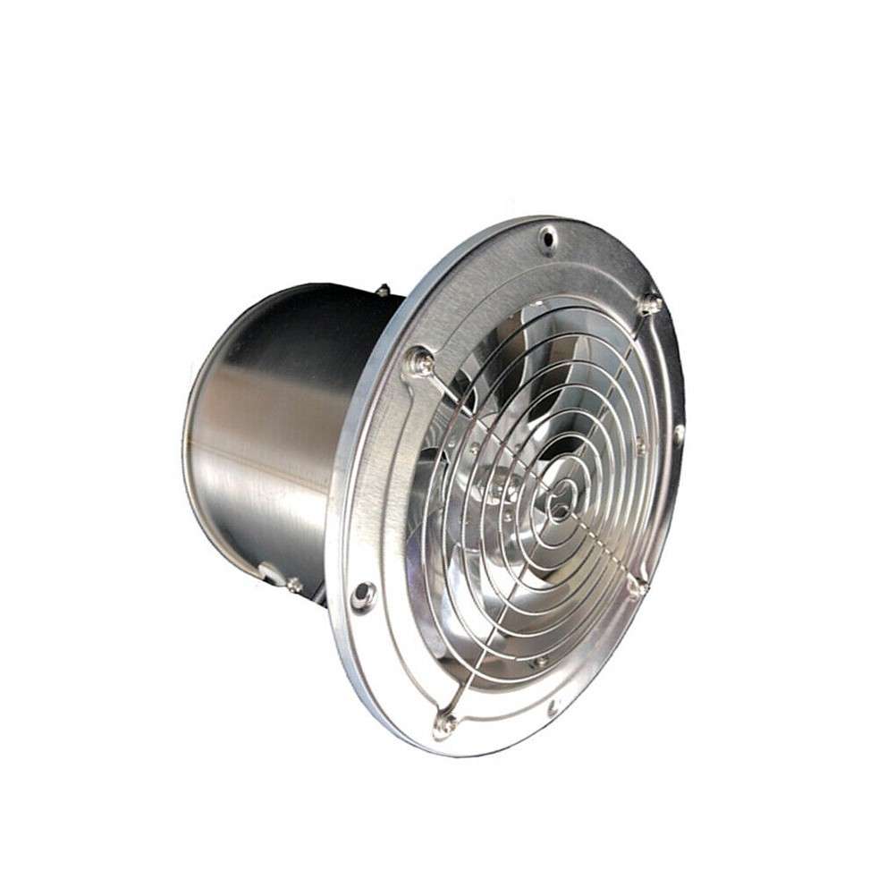 Sleek Round Exhaust Fan With Handy Installation And Practical Function
