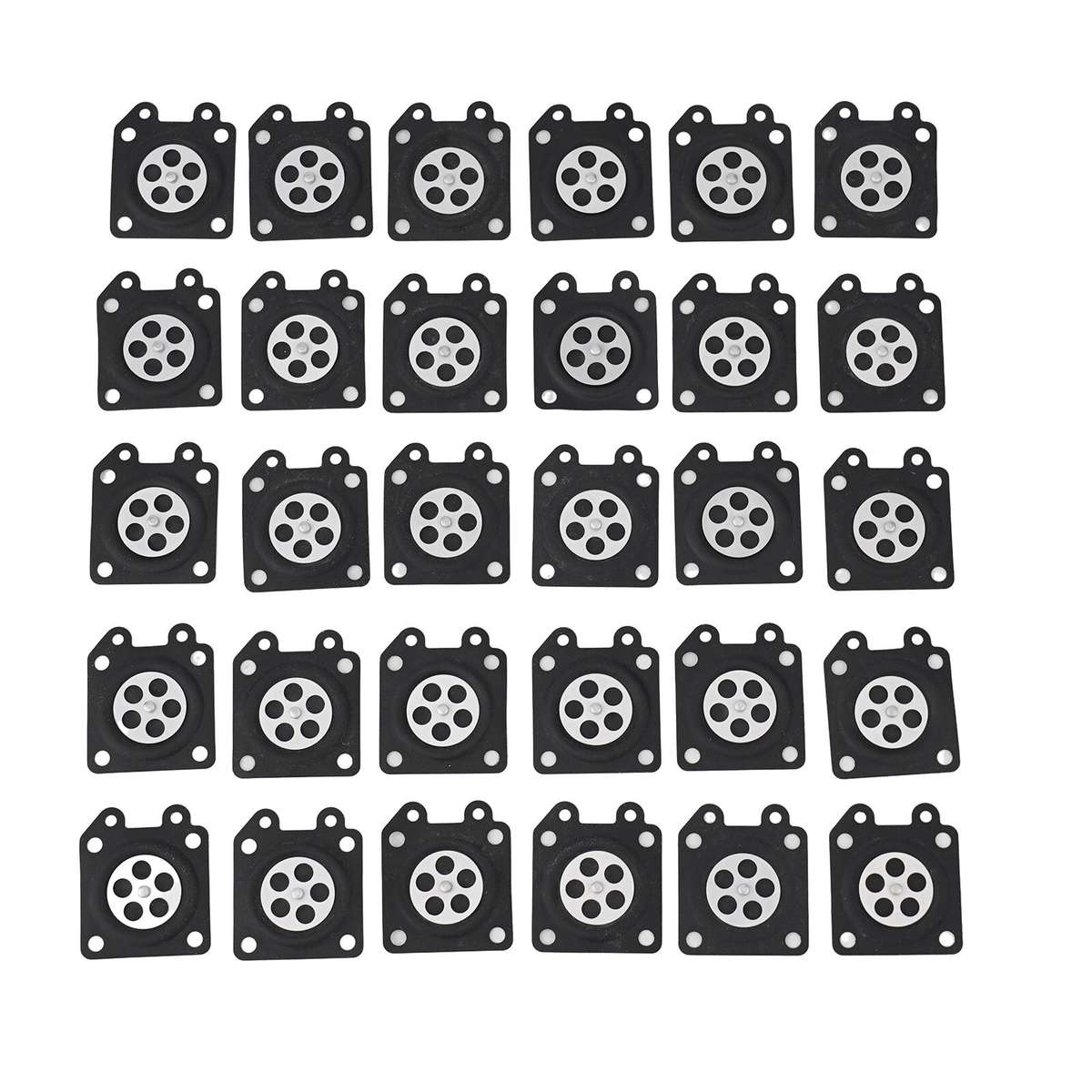 30PCS Black Carburetor Diaphragm For WALBRO95-526-9 95-526-9-8